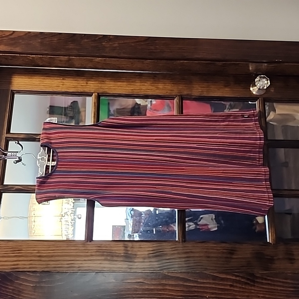 RVCA large knit dress multi color